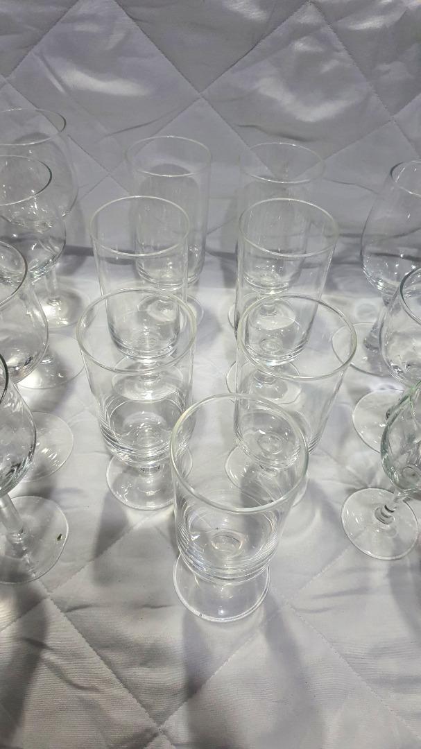 Garage Sale Series Assorted Wine Glasses (Hock glasses / Beer