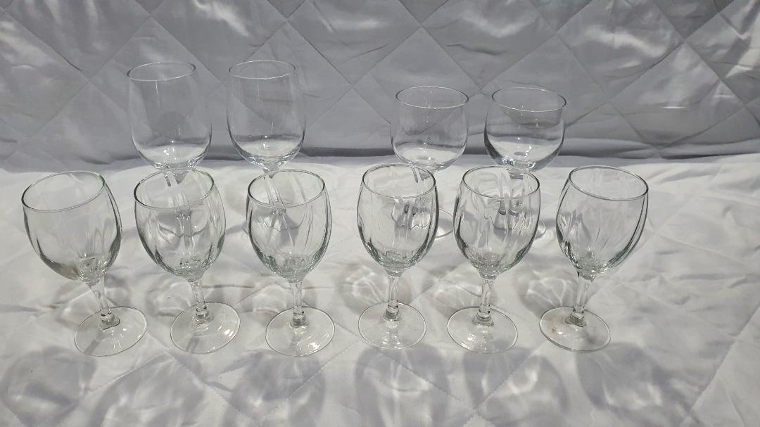Garage Sale Series Assorted Wine Glasses (Hock glasses / Beer