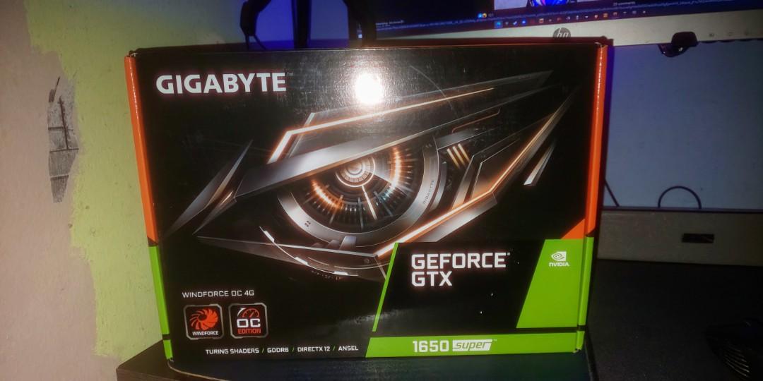 Gigabyte geforce gtx 1650 super windforce oc best sale 4g