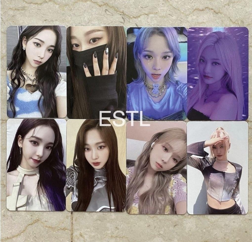 [G.O] Aespa US Exclusive Official Photocard, Hobbies & Toys