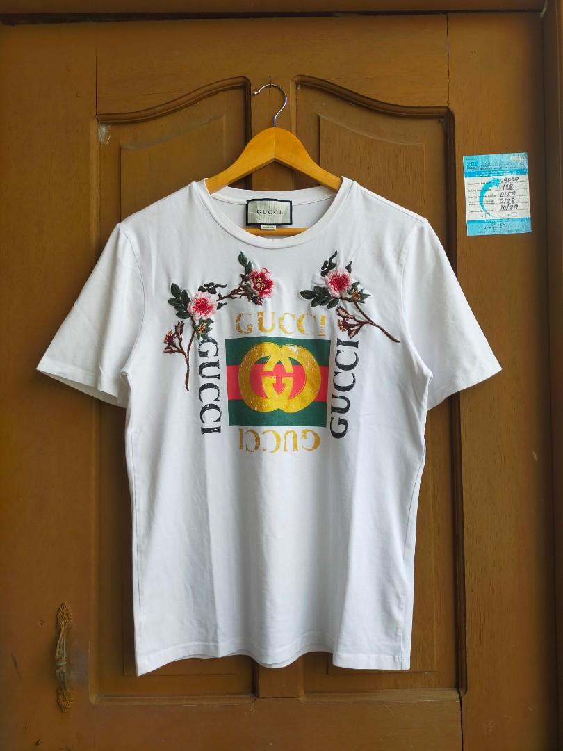 gucci t shirt flower