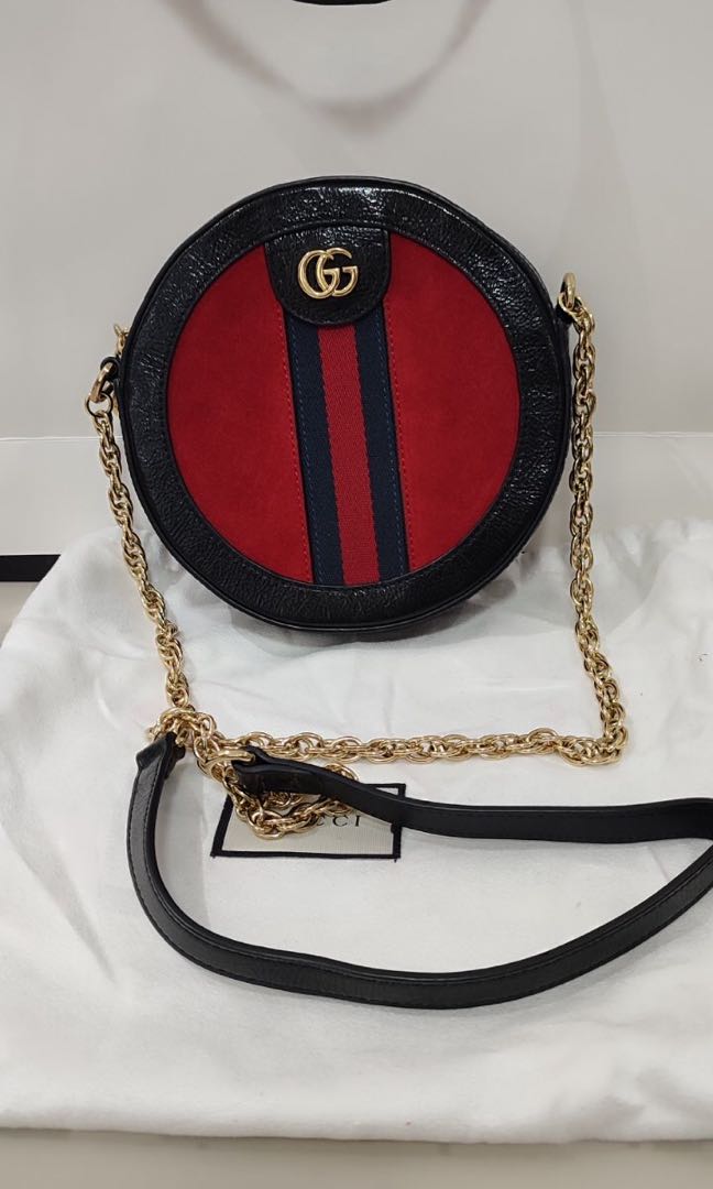Gucci round bag new arrivals red