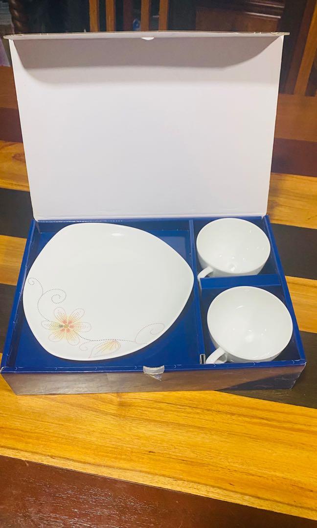 Haengnam Bone China Gift Set, Furniture & Home Living, Kitchenware