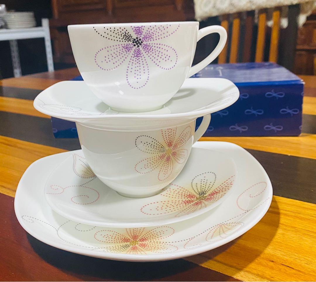 Haengnam Bone China Gift Set, Furniture & Home Living, Kitchenware