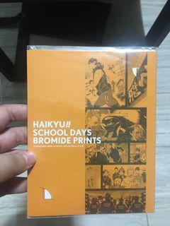 Haikyuu Karasuno version Shonen Jump Bromide Prints Official