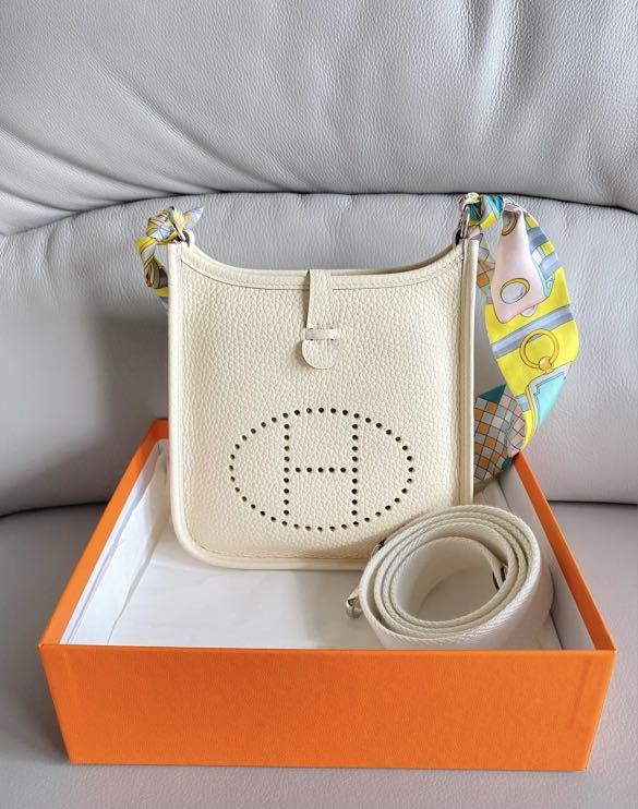 Hermes Mini Evelyne Cuivre Clemence Phw U stamp, Luxury, Bags & Wallets on  Carousell