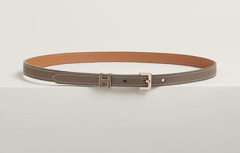 Hermes Pop H 15 Belt Etoupe, Women's Fashion, Watches