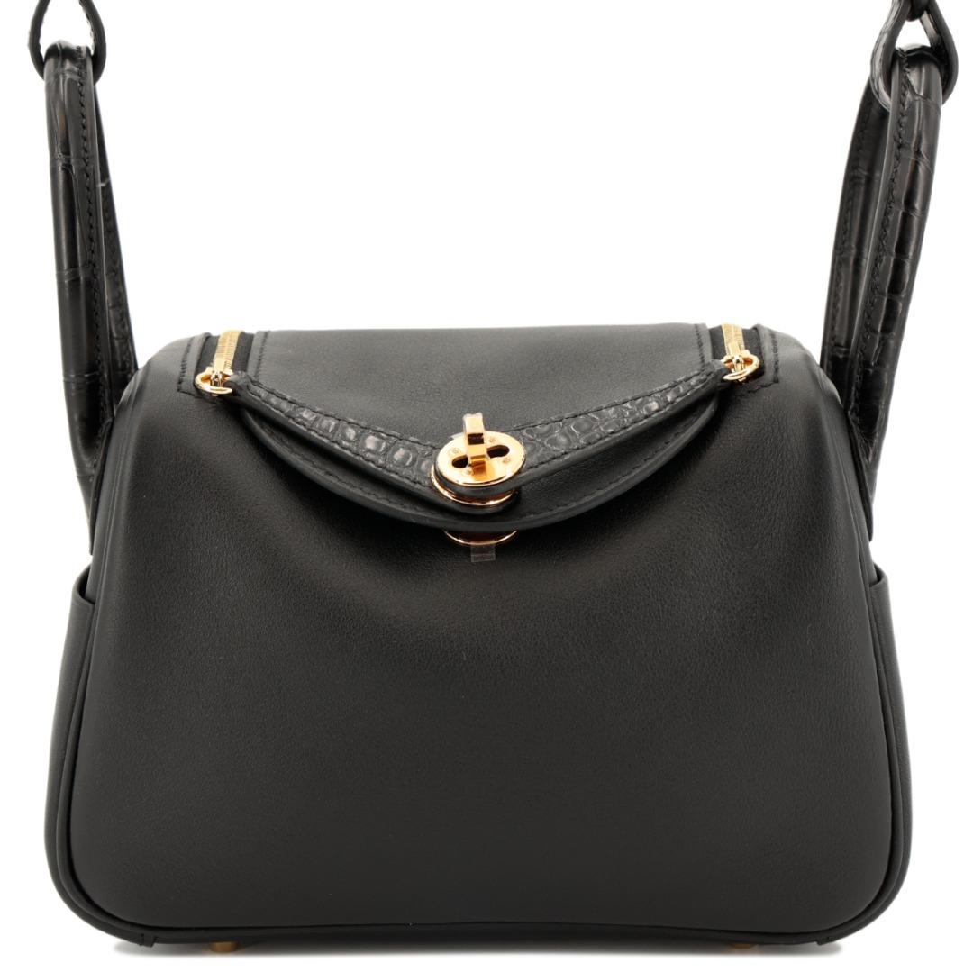 Hermes Lindy Ostrich Mini Bag – Devoshka