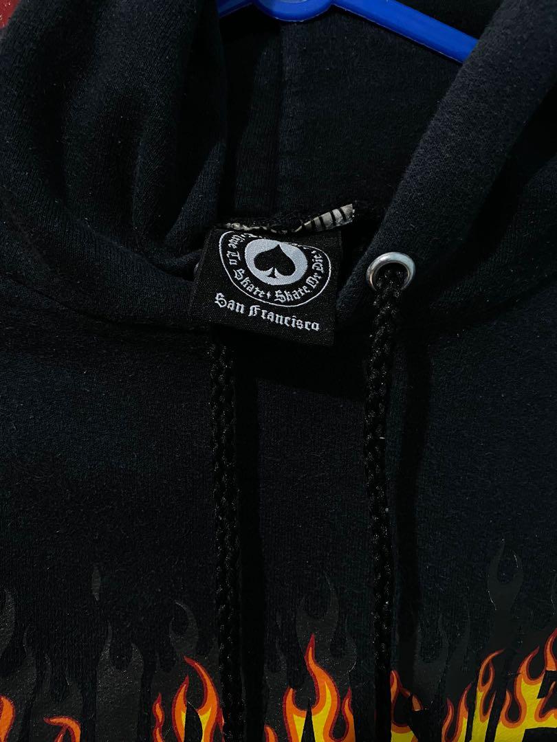 Thrasher bbq flame black hoodie on sale