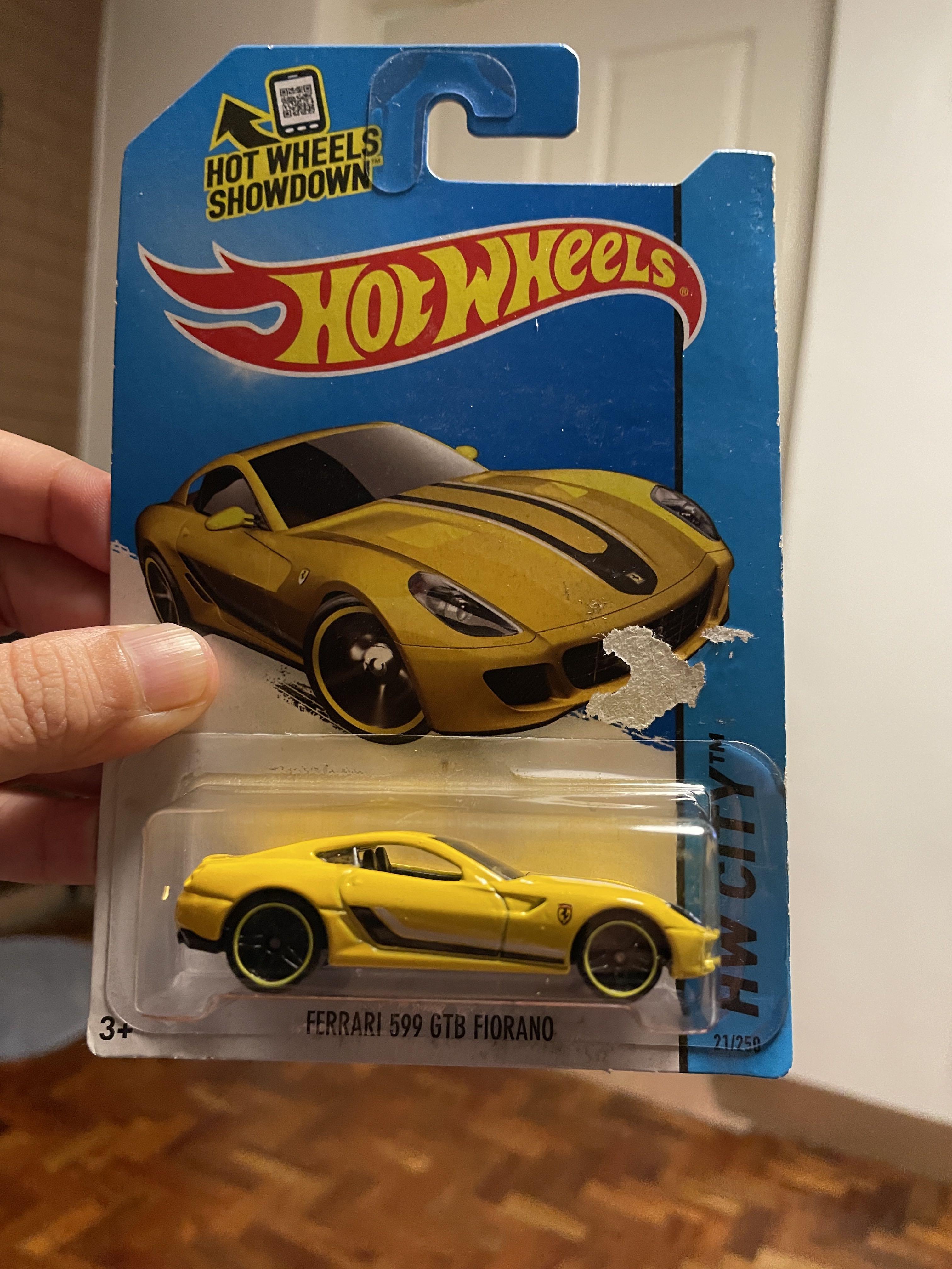 Ferrari 599 gtb hotsell fiorano hot wheels