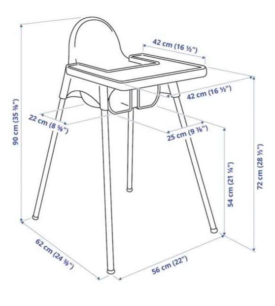 Ikea High Chair (pink), Babies & Kids, Nursing & Feeding, Baby High