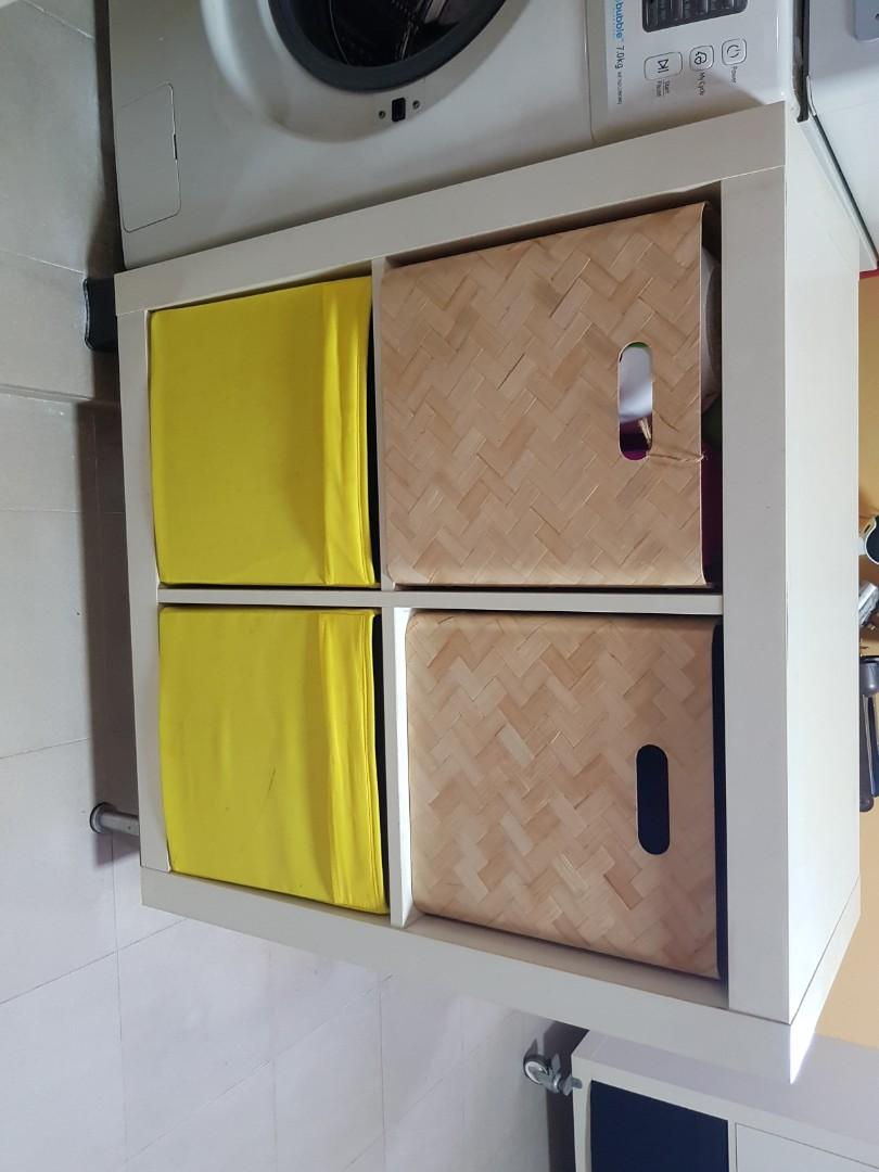 Ikea Kallax Shelf 2 x 2 White, Furniture & Home Living, Furniture