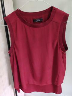 IORA Burgundy Staple Top [+mailing]