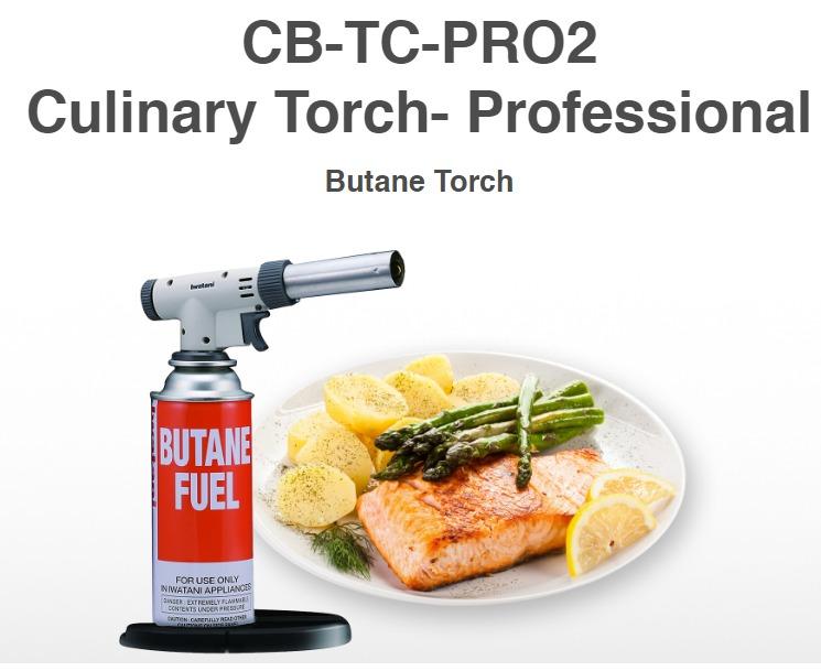 CB-TC-PRO2 Culinary Torch- Professional