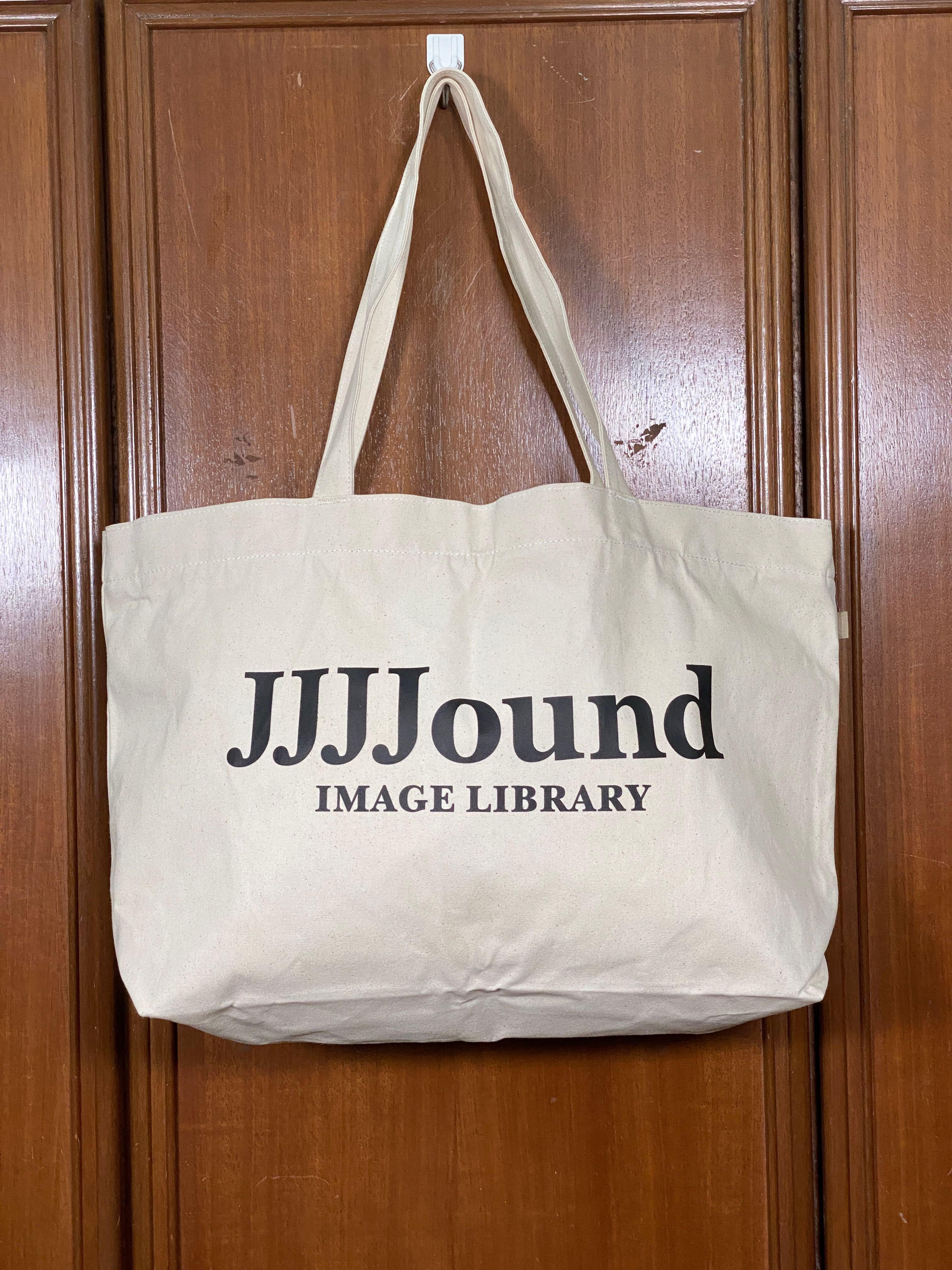 AimeLeonDJJJJound Library Logo Tote XLサイズ - トートバッグ