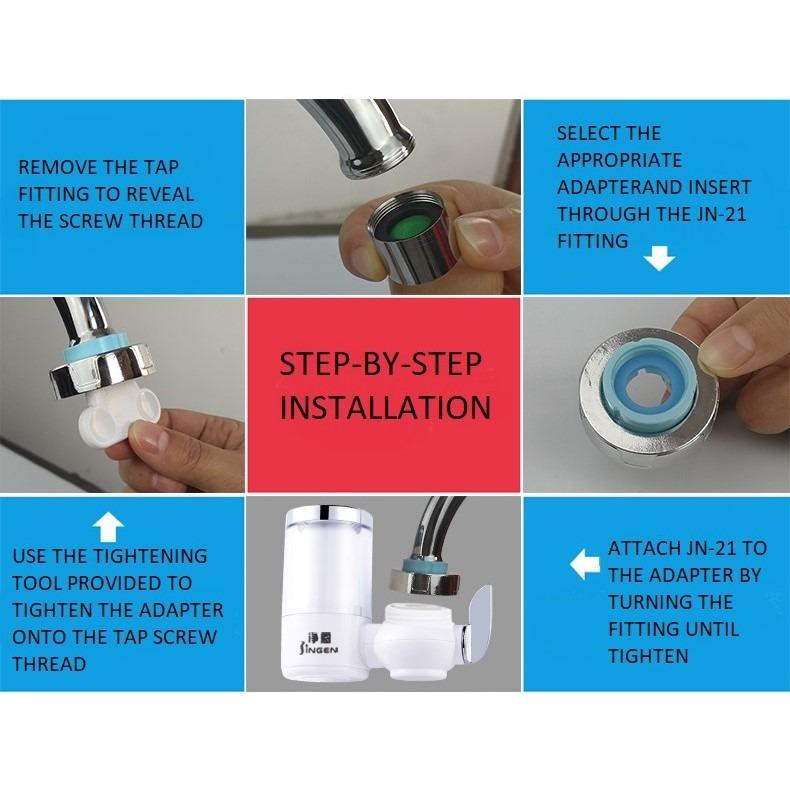 JN15, JN21 Water Purifier Tap Water Filter Ceramic Filters Water tap