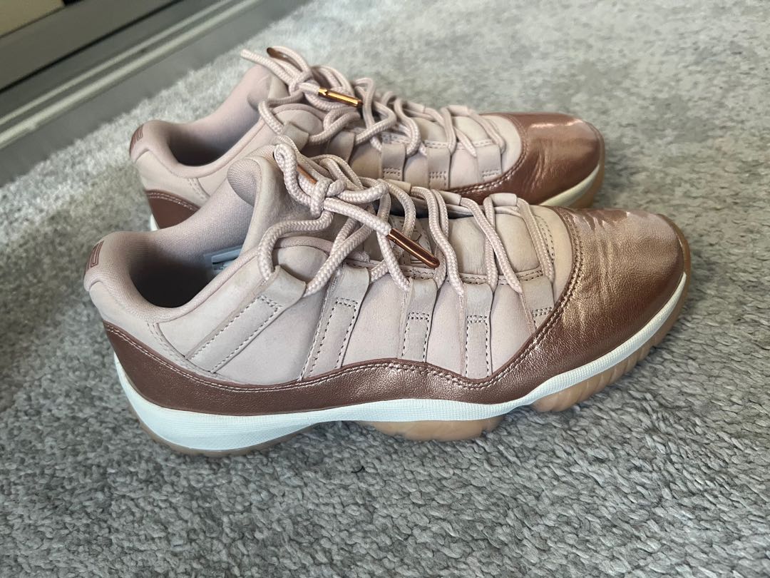mens rose gold jordans