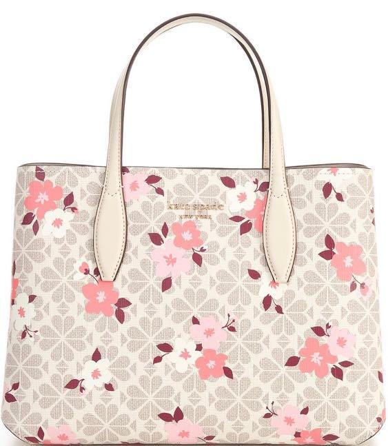 Spade Flower Cherry Blossom All Day Medium Satchel