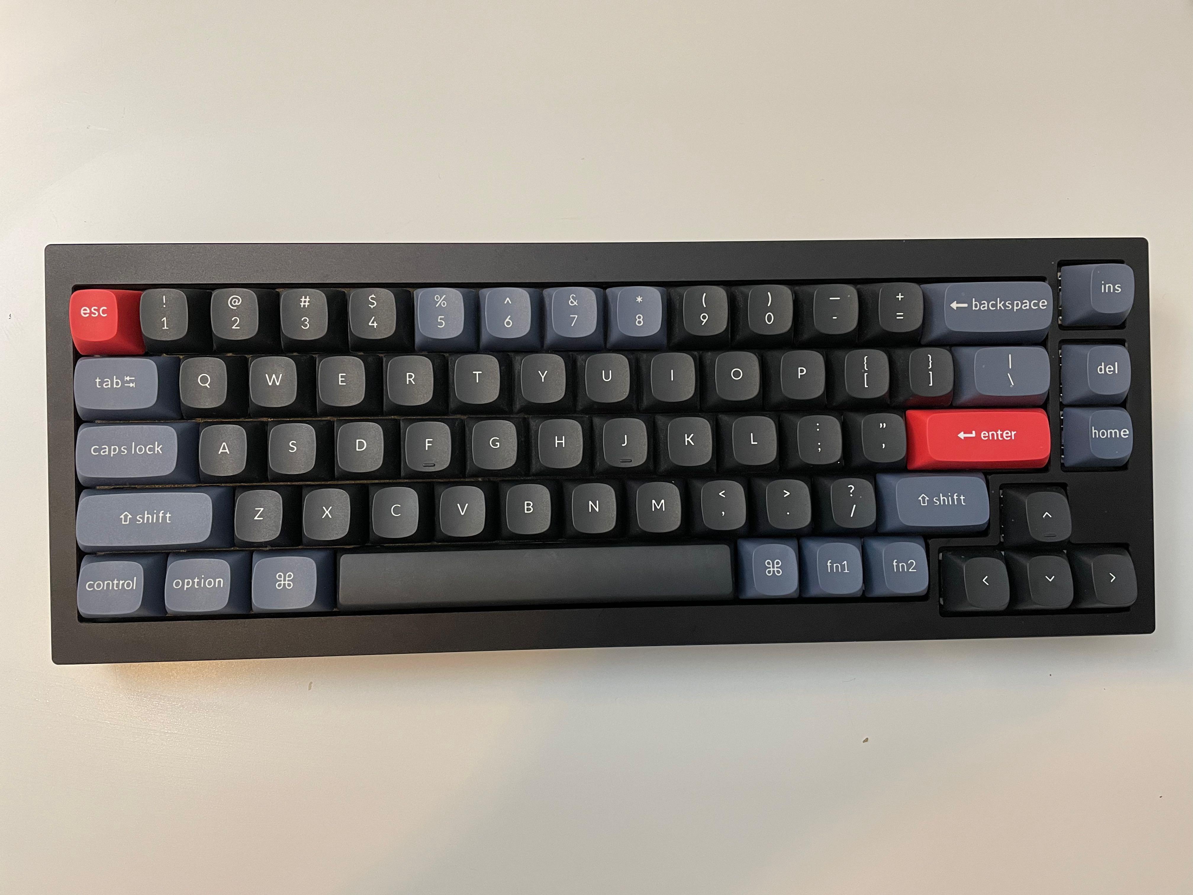 Keychron Q2 Mechanical Keyboard - Brown Switch - Black, Computers ...