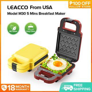 Leacco Waffle Sandwich Maker