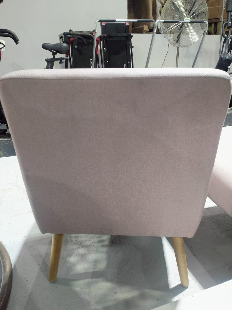 Lexi Lounge Chair Pink, Furniture & Home Living, Furniture, Chairs on