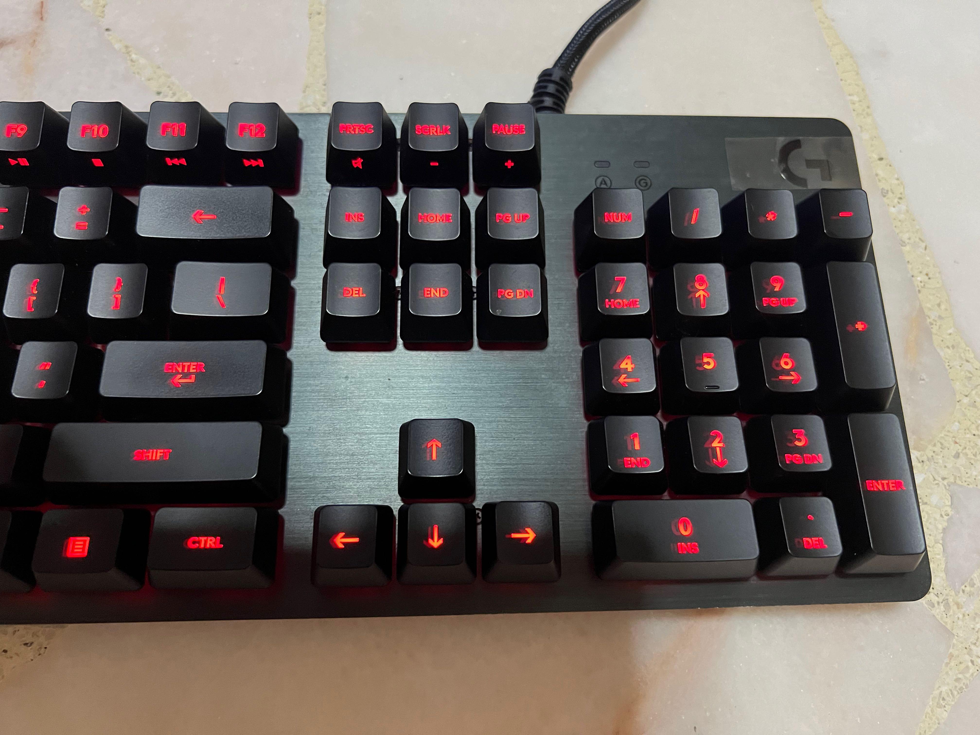 Logitech G413 carbon gaming keyboard, Computers & Tech, Parts ...