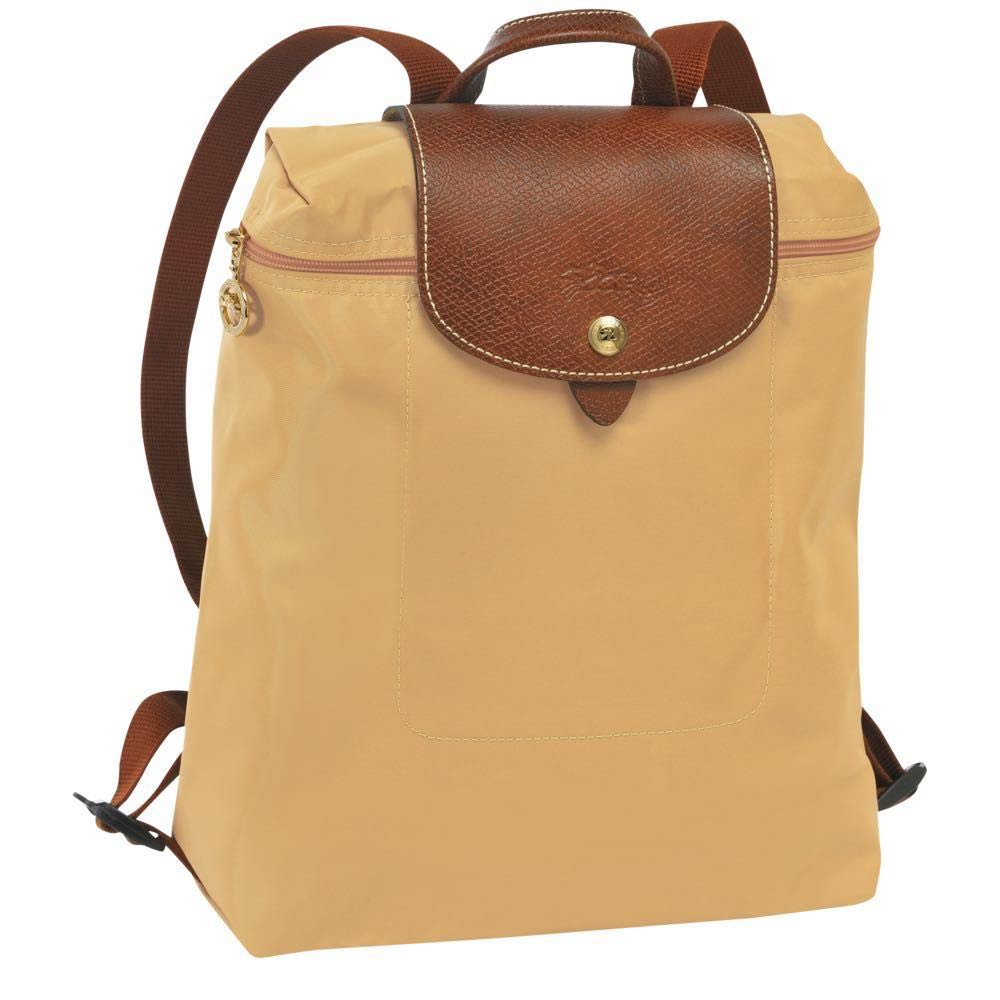 Longchamp backpack honey clearance