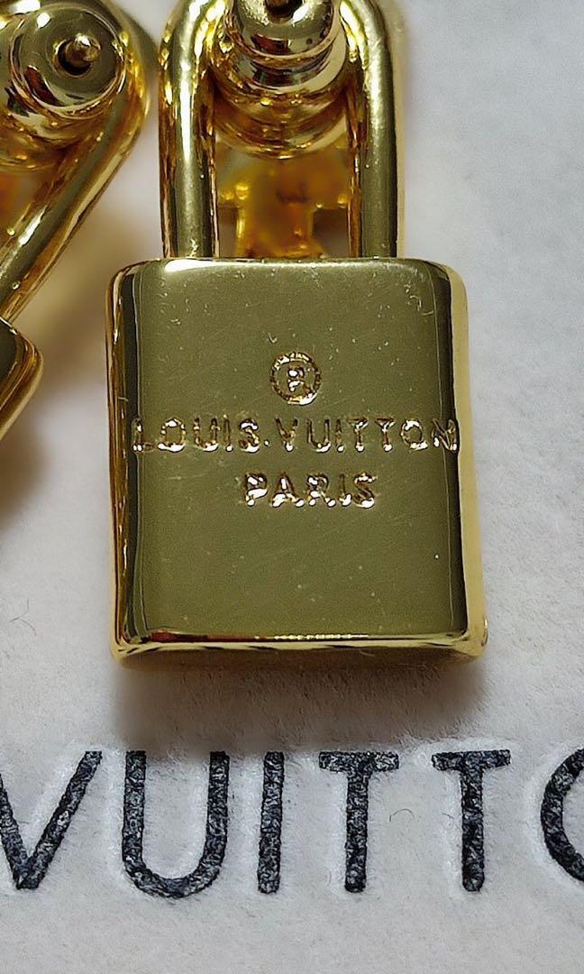LOUIS VUITTON LOCK & KEY EARRINGS, Luxury, Accessories on Carousell