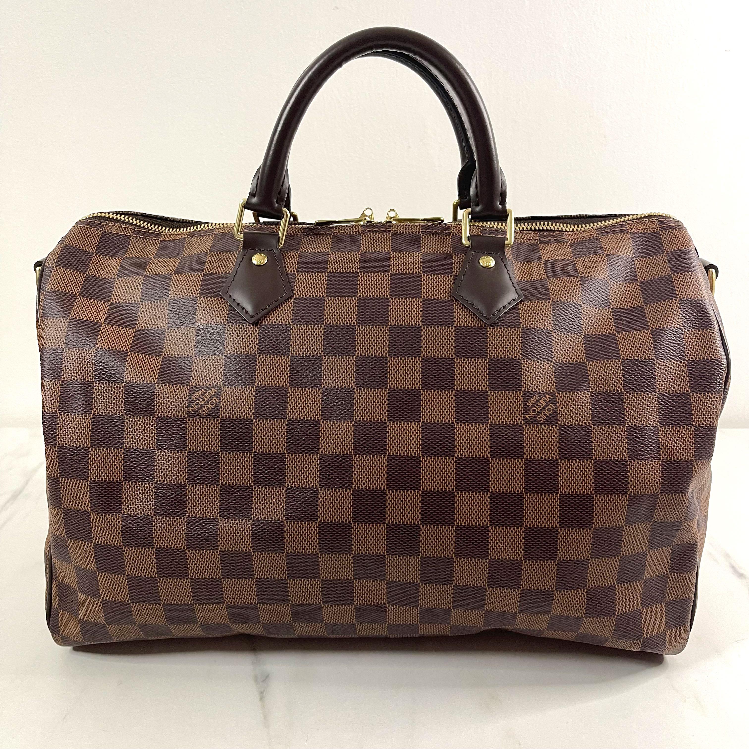 Louis Vuitton Speedy 25 Bandolier, Luxury, Bags & Wallets on Carousell