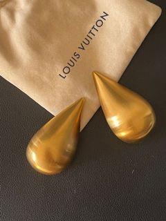 Louis Vuitton Crazy In Lock Drop Earrings - Gold-Tone Metal Drop