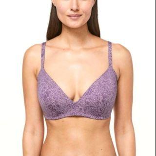 Lululemon Take shape floral lilac bra