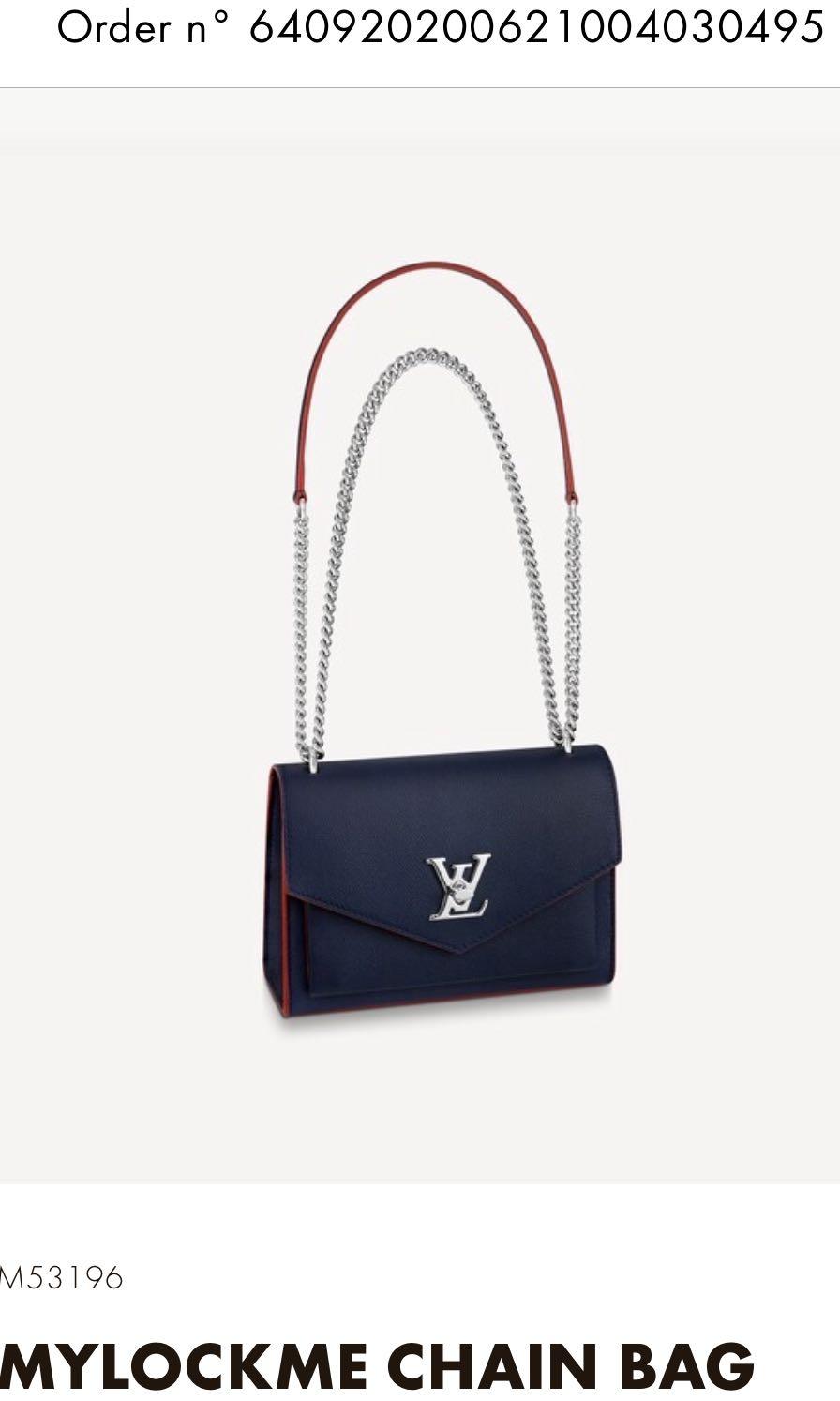 LV Mylockme Chain Bag Luxury Bags Wallets on Carousell