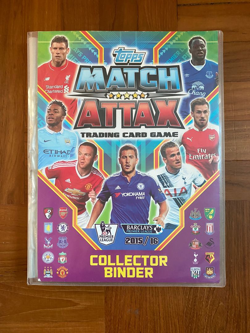Match Attax 15/16 Binder (80 complete), Hobbies & Toys, Toys & Games