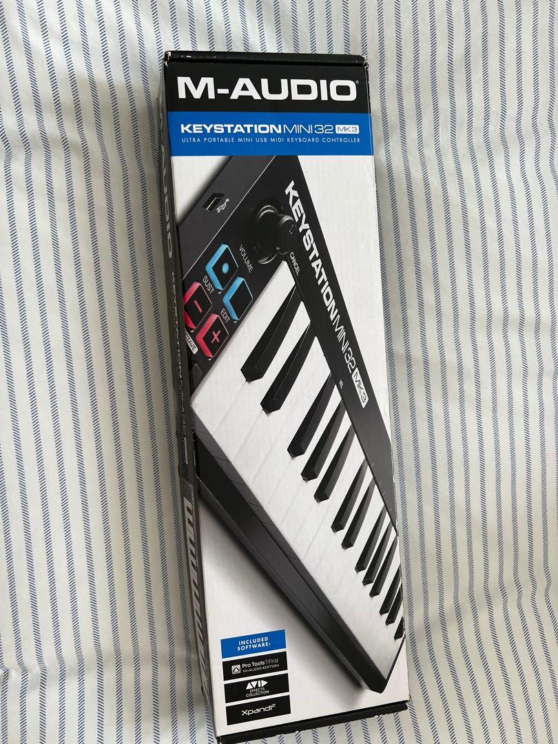 M-Audio Keystation Mini 32 MK3 32-key Keyboard Controller, Hobbies  Toys,  Music  Media, Musical Instruments on Carousell