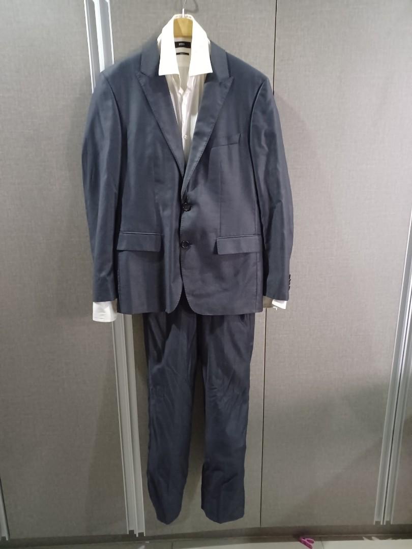 Men dress code original hugo boss men suit, Men's Fashion, Coats