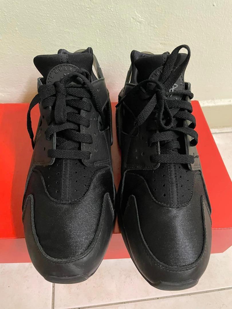 Nike air huarache black and grey jd hot sale