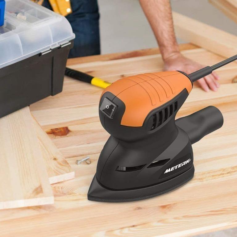 Meterk TS-002 Mouse Sander Random Orbital Sander 125W 13500RPM Mouse ...