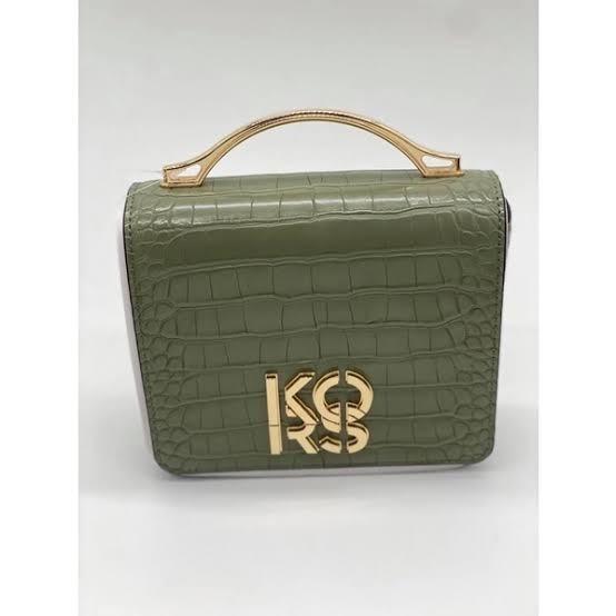 ORIGINAL MICHAEL KORS Small Crocodile Embossed Convertible Crossbody