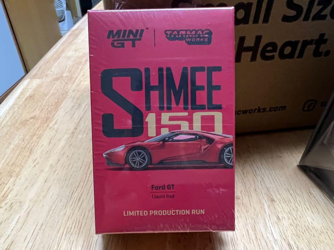 Mini GT x Tarmac Works COLLAB64 Ford GT Liquid Red Shmee150 1:64 Diecast Car