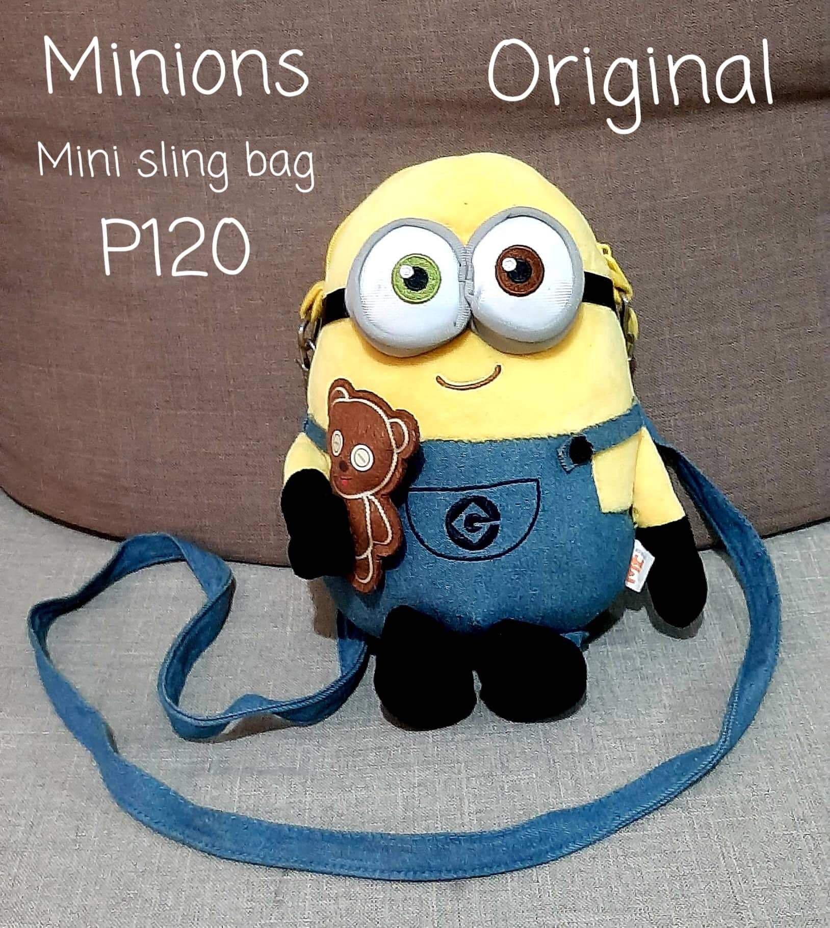 Minion sling bag top