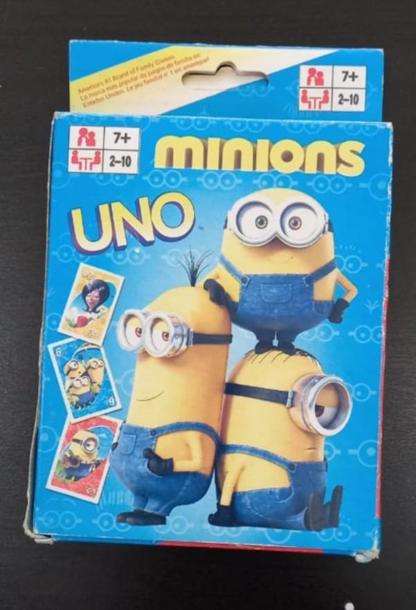 Minions Uno Card Game, Hobbies & Toys, Toys & Games On Carousell