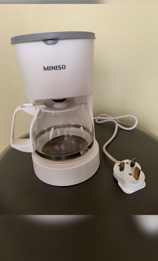 Miniso Coffee maker, 家庭電器, 廚房電器, 咖啡機及咖啡壺 Carousell