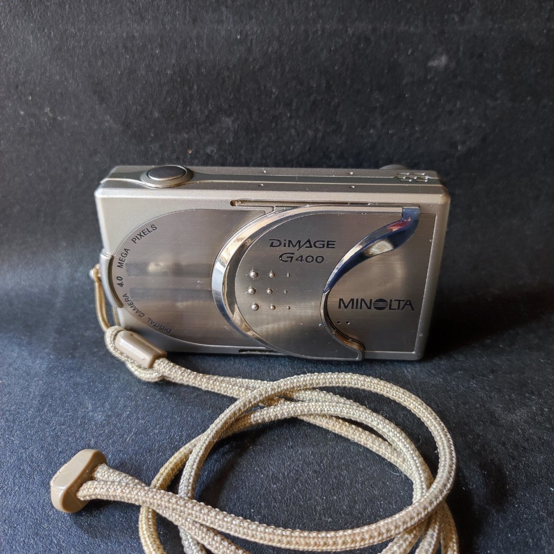 Minolta dimage g400 (中古4百萬像素數碼相機）, 攝影器材, 相機 