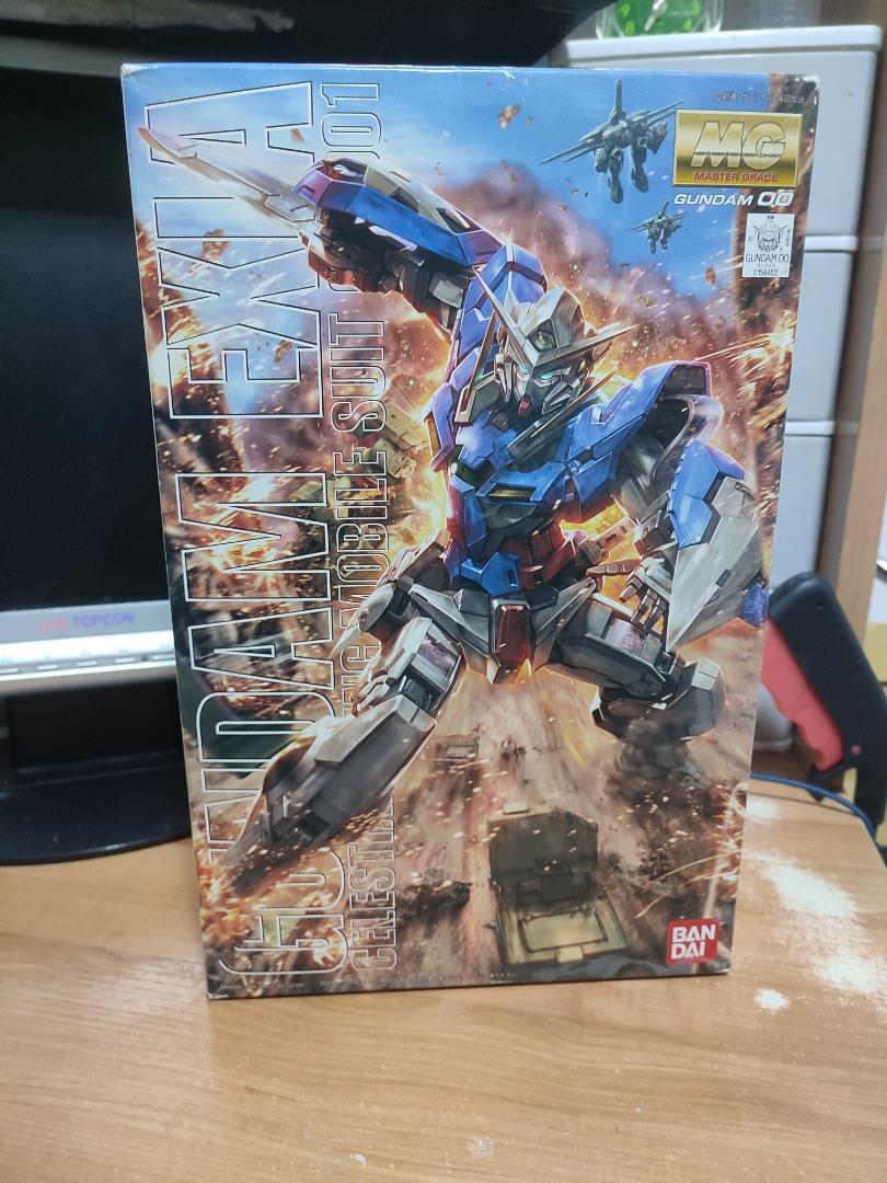 Model Legend exia avalanche 雪崩裝gk白件+ mg 1/100 exia, 興趣及遊戲, 玩具& 遊戲類-  Carousell