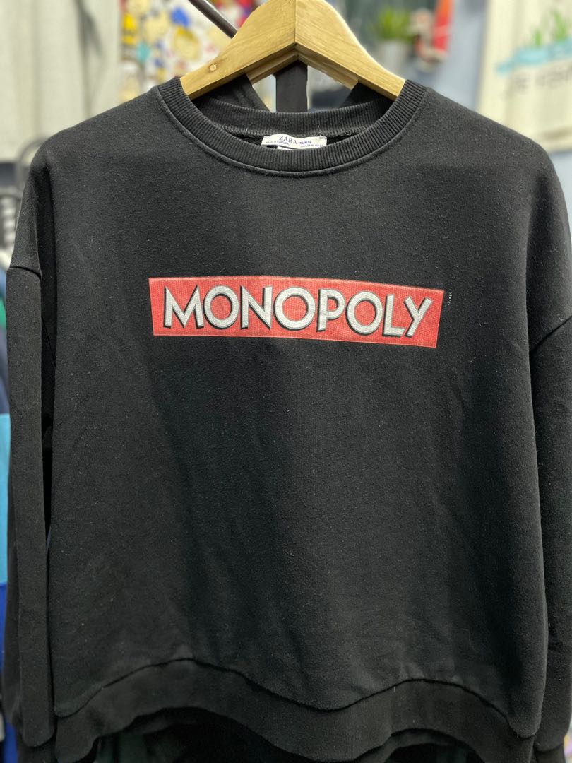 Monopoly Zara Sweatshirt Women s Fashion Tops Other Tops on