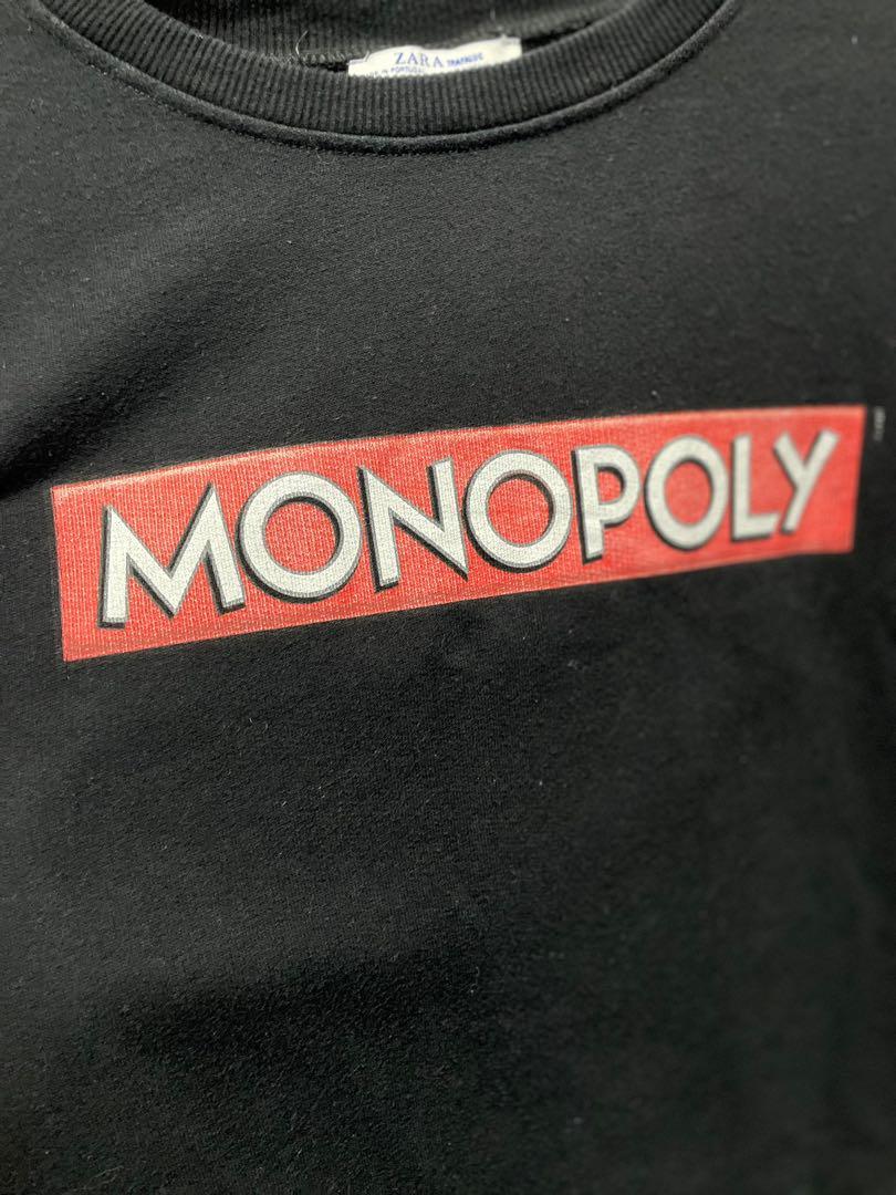 Monopoly sweatshirt zara sale