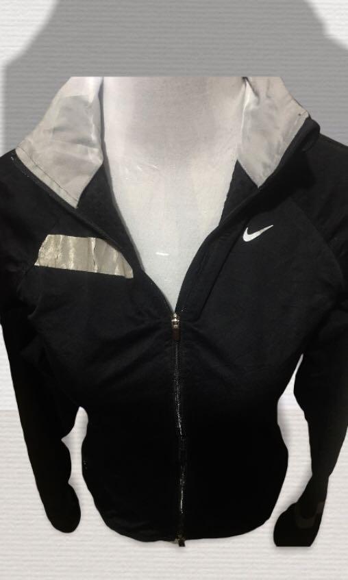 Nike dri fit Full zip thumb hole training Jacket Women s Fashion Activewear on Carousell