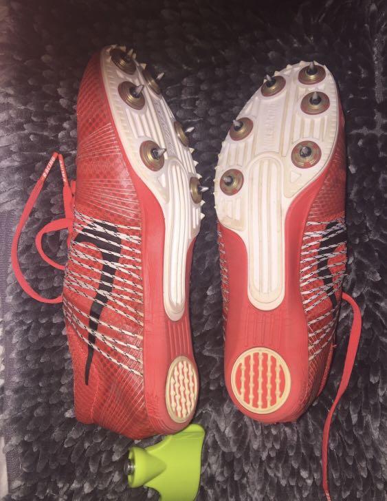 nike zoom victory 2 middle distance running spikes