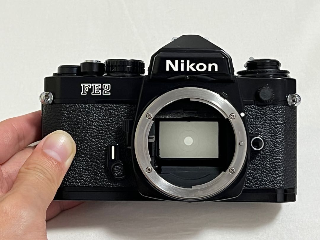 Nikon FE2 with MF-16 Databack and Cam-in strap, Photography