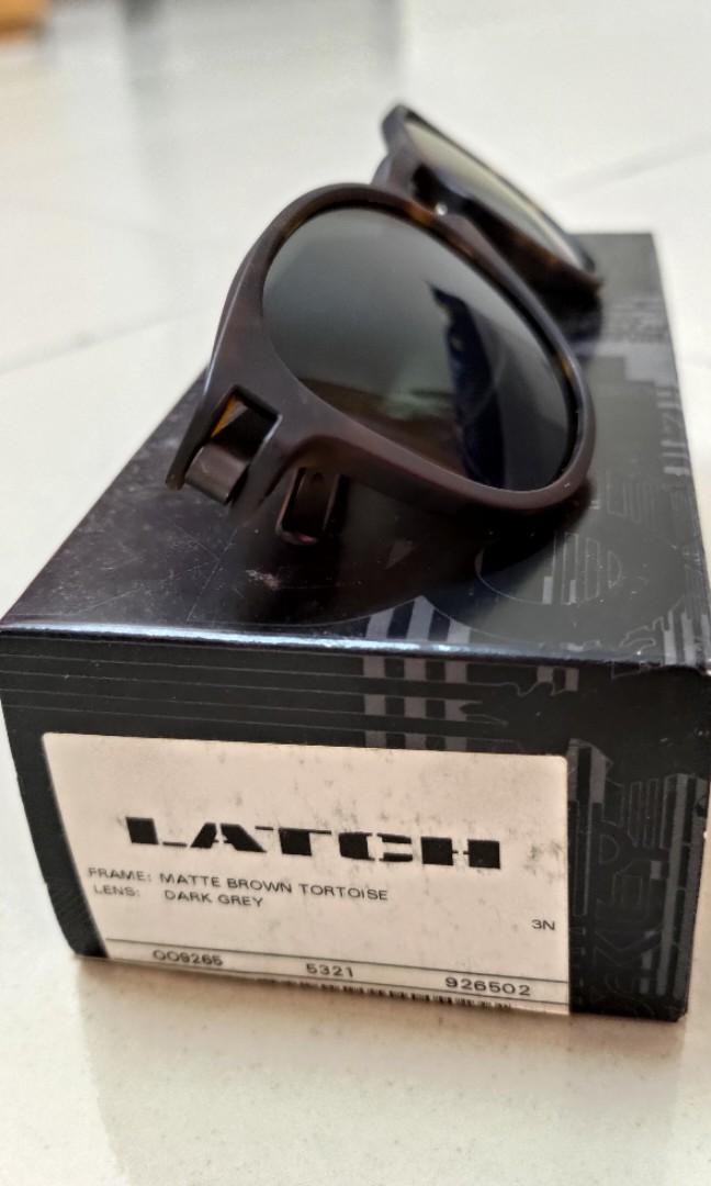 Oakley latch tortoise best sale polarized